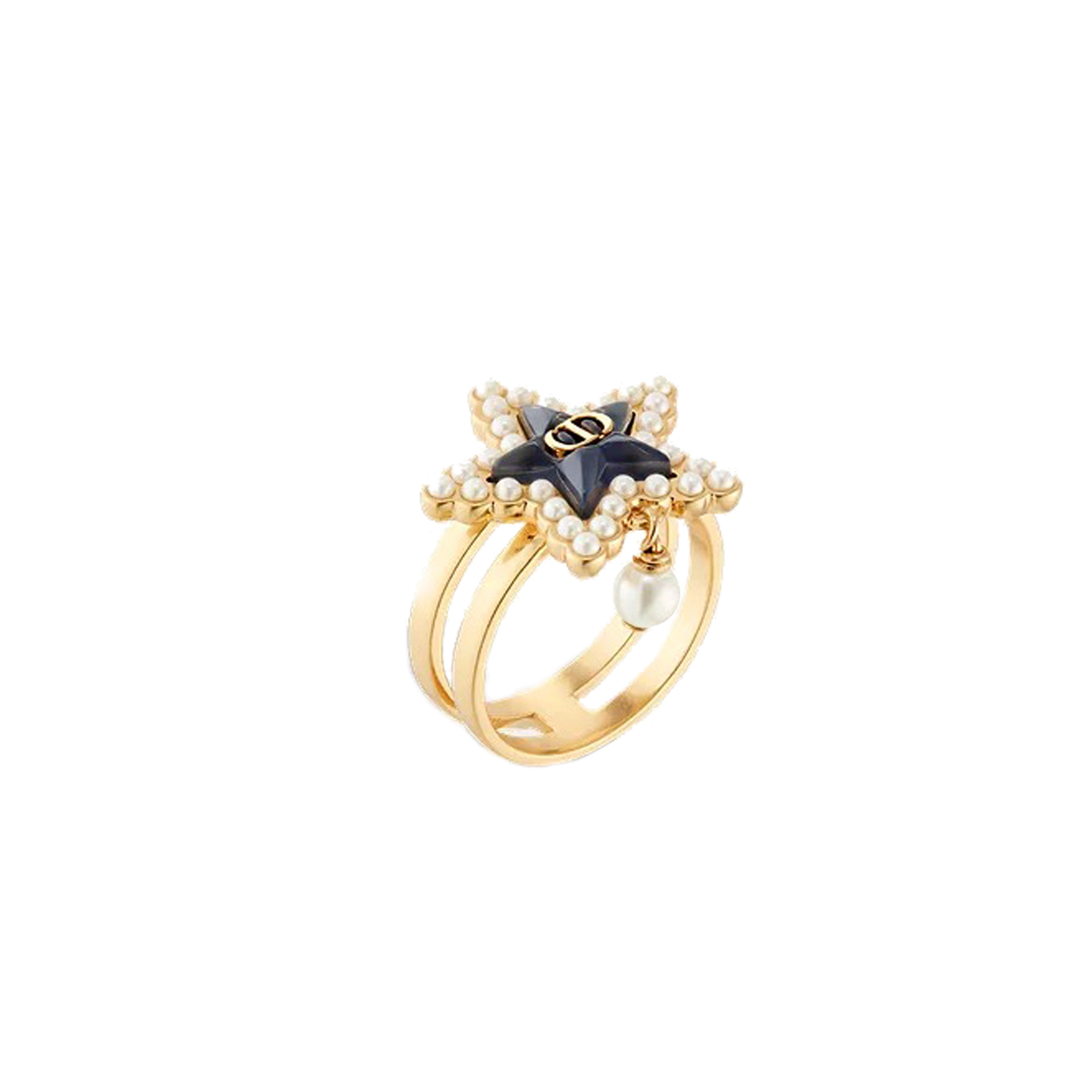 DIOR PETIT CD LUCKY BAROQUE RING R2341WOMVE_D92B